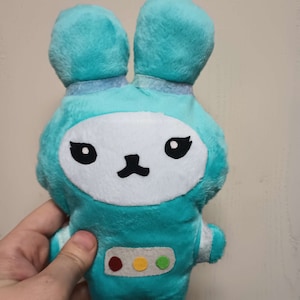 READY-MADE Astronaut Rabbit Stuffed Animal Plush Toy Handmade