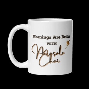 Mornings are better with Masala Chai Mug