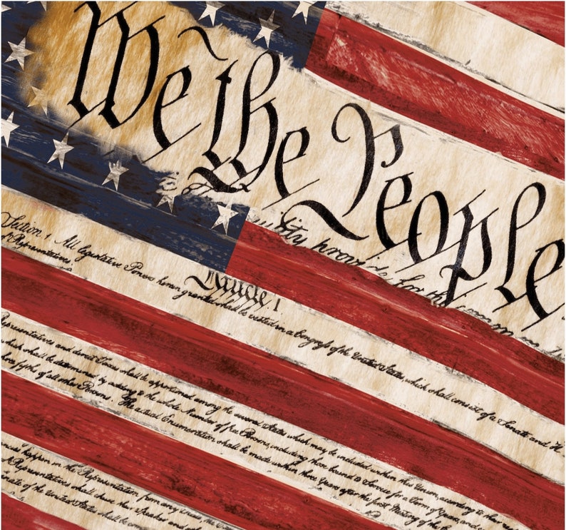 We the People American Flag 20 Oz. 30 Oz. Straight and Tapered