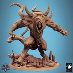 Monstrosity Nyarlok | Rescale | Fate Unbound | Resin | Fantasy | RPG | Tabletop Games | NPC | DnD | 5e | Miniature