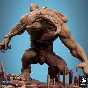 Monstrosity Malgorth | Rescale | Fate Unbound | Resin | Fantasy | RPG | Tabletop Games | NPC | DnD | 5e | Miniature