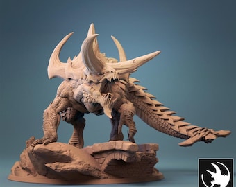 Tarrasque, Resina, Fantasía, RPG, Juegos de mesa, Modelo de personaje, PNJ, DnD, Juego de rol, Modelo enorme
