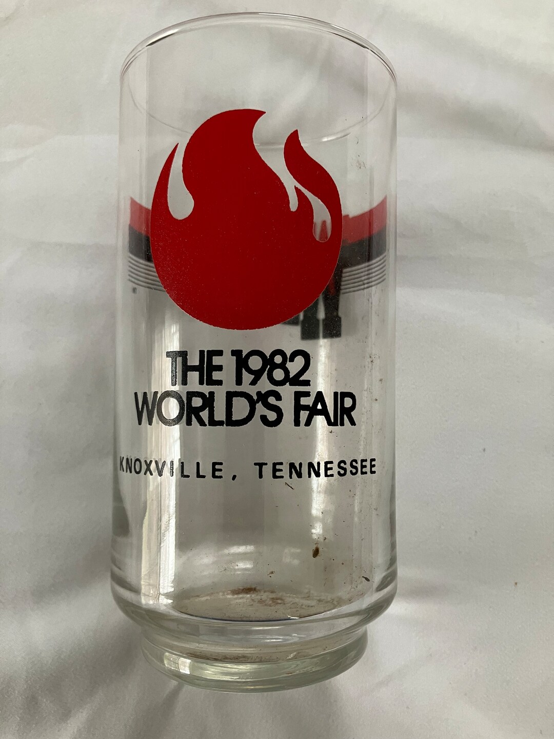 Souvenir Wendy's Drinking Glass From 1982 World's Fair Etsy