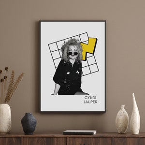 Cyndi lauper poster - Etsy 日本