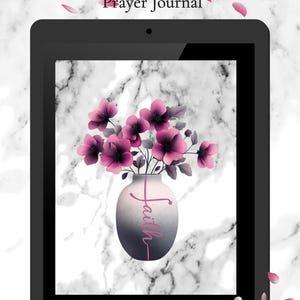 Digital Prayer Journal: Faith Planner for Goodnotes (8.5x11) (Digital Download)