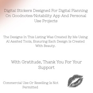 Digital Stickers| Black Women Affirmation| African American Stickers| Precropped Goodnotes image 4