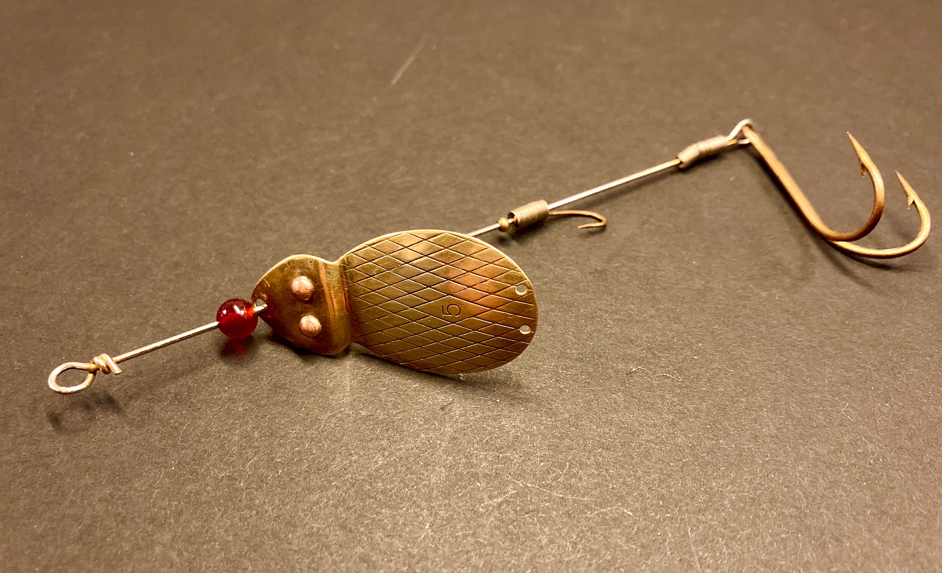 Leurre De Pêche Vintage – Appât à Manivelle Flottant, Forme Souris, Pour Eau Douce