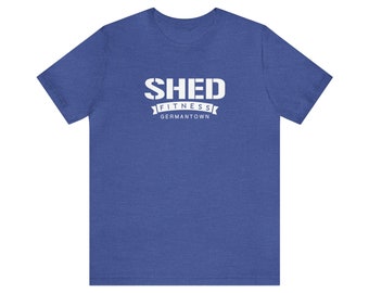 Uniseks wit T-shirt met logo