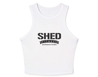 Micro Rib Racer-tanktop dames