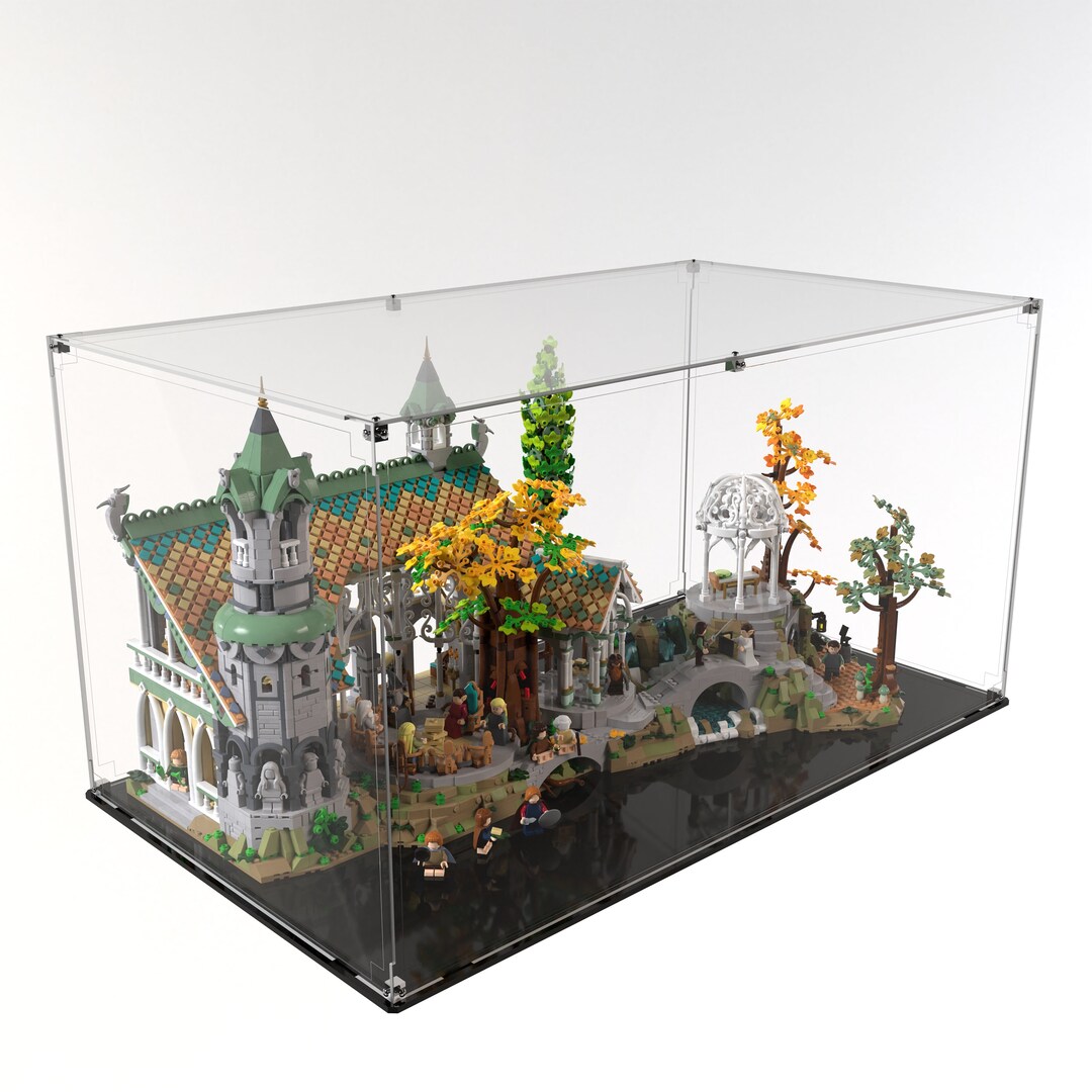 Display Case for LEGO® the Lord of the Rings Rivendell™ 10316 Etsy UK