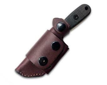 Handmade Custom Esee Izula I & II Leather Knife Sheath Scout Carry Sheath Vertical Horizontal Fixed Blade Carrier Belt Clip EDC Outdoor Camp