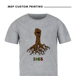 Juneteenth 1865 Fist | Black History Month | African American Fist | Black History Shirt | Juneteenth | Black Culture| MLK