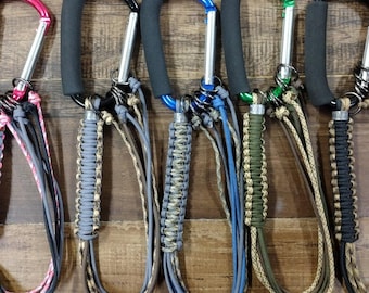 Paracord Braided Game Tote, 6-Drop Duck Strap Lanyard