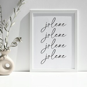 Jolene, Dolly Parton Digital Downloadable Print- Dolly Parton Art, Sign