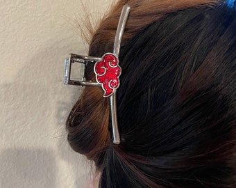 Cute Silver Hair claw| anime hair clip|a gift for her| holiday gift|birthday gift|