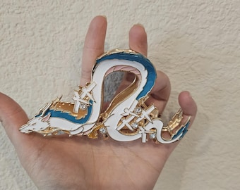 Cosplay dragon hair clip | anime hair clip| a gift for her| holiday gift|birthday gift| Special hair claw