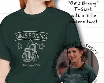 Girls Boxing T-shirt - Rachel Inspired T-shirt - Organic
