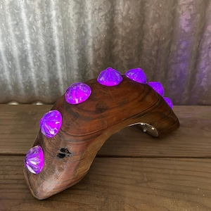 Futuristic Industrial Multi color LED Lamp with Remote Control operated lighting