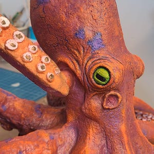 The Deep Octopus Replica Posable Tentacles