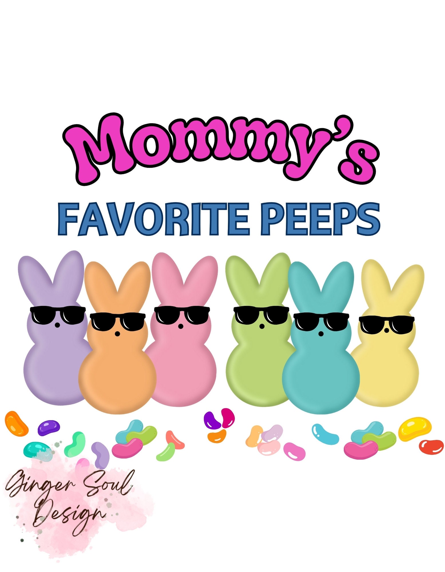 Mommy's Favorite Peeps and Grandma's Favorite Peeps PNG, Sublimation ...