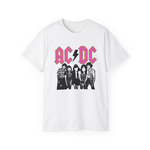 T-shirt con grafica AC/DC Rock Band