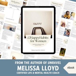 12 Happy Habits for Women - Self Help ebook for Personal Growth