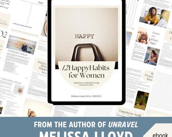 12 Happy Habits for Women - Self Help ebook for Personal Growth