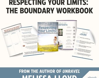 Cahier d'exercices sur le renforcement des limites : Respectez vos limites (livre électronique)