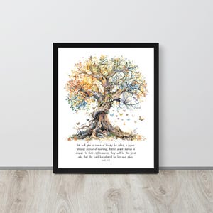 Beauty for Ashes - Framed Poster
