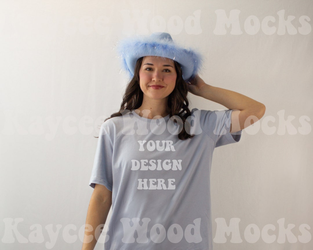 Light Blue Bella Canvas 3001 Tshirt Mockup Bella Canvas Shirt Etsy
