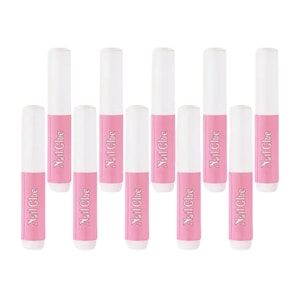 Nail Glue for Acrylic Nails (10pcs) Press On Nails Professional Nail Tip Glue Long Lasting Nail Adhesive Glue Super Bond #Net2g