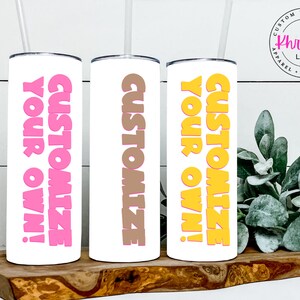 Personalized Stainless Steel Tumbler: Custom Sublimation Design
