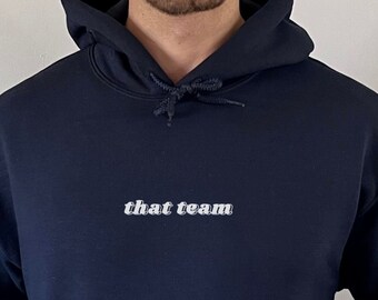 Esa sudadera con capucha del equipo, camiseta de calentamiento del equipo, camisetas deportivas para un equipo, camiseta del día del juego del equipo, para hombres, para mujeres, para niños, para niñas, camiseta del equipo