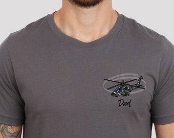 Helicopter Dad Shirt - Funny Men’s Parenting T-Shirt - Overprotective Father Gift - Dad Humor Graphic Tee - Father's Day Shirt Idea