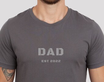 Dad est 2022 Shirt, New Dad Shirt, Cool Dads Club Shirt,  Fathers day shirt gift, shirt for men, Cool Dad t-Shirt, Dad Tee, shirt for dad