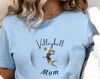 Volleyball Mom shirt, Game day Sports tee shirt, Volleyball shirt, Volleyball fan shirt, gift for mother, Mothers Day, Volleyball Mama Shirt