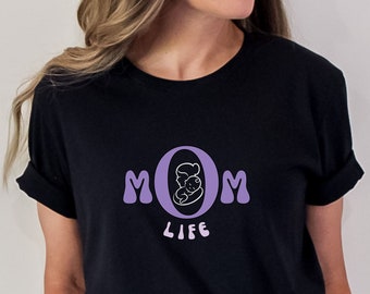 Camisa de vida de mamá, camisa de mamá nueva, camisa de mamá, camisa para mamá, regalo de mamá nueva, regalo de cumpleaños, regalo de baby shower, camisa de mamá divertida, regalo del día de las madres