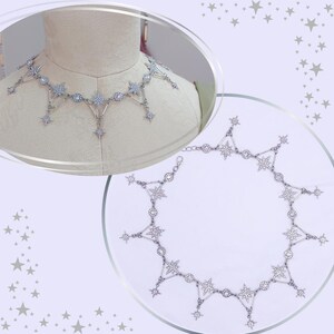 Conjunto de joyería Estrella Brillante del siglo XVIII - Joyería georgiana - Reproducciones de joyería - Joyería de la época de la Regencia - Fetes Galantes - Joyería nupcial