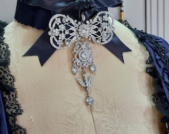 18th Century Saint Esprit Pendant - Rococo Jewelry - Saint Esprit Brooch - Georgian Jewelry - 18th Century Strass - Holy Spirit Jewelry