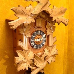 Vintage West German Cuckoo Clock - Etsy