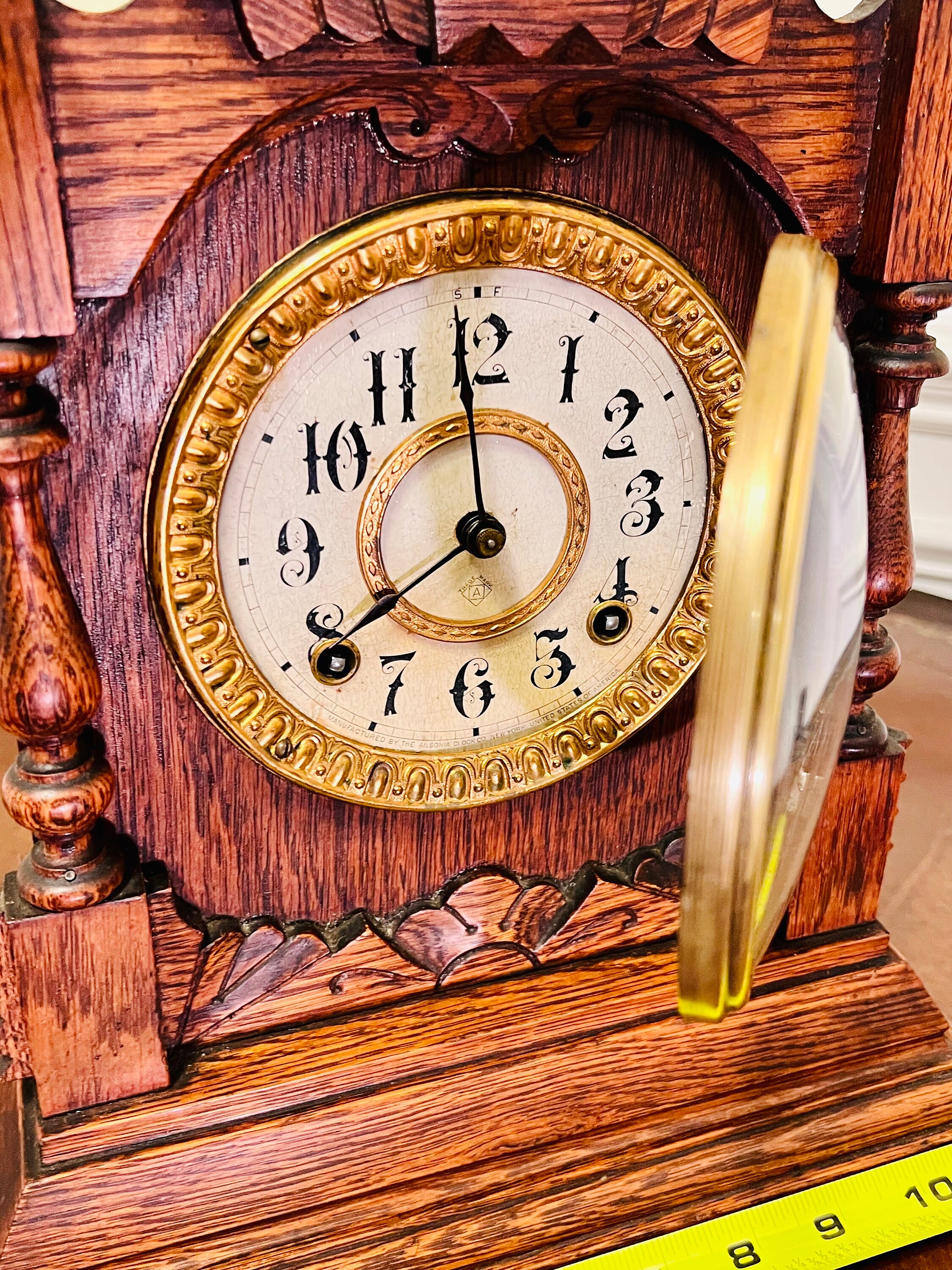 アンソニアANSONIA CLOCK［USA］ Antique Ansonia Clock (1880/90) - Etsy