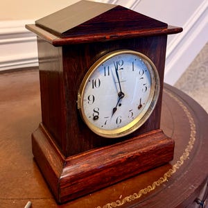 Antique 1910 Seth Thomas “Dana” Adamantine Mantel Clock – #89 Movement – Striking & Working