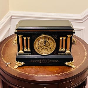 Antique E. Ingraham Striking Mantel Clock