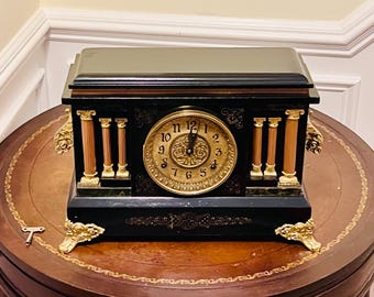 Antique E. Ingraham Striking Mantel Clock