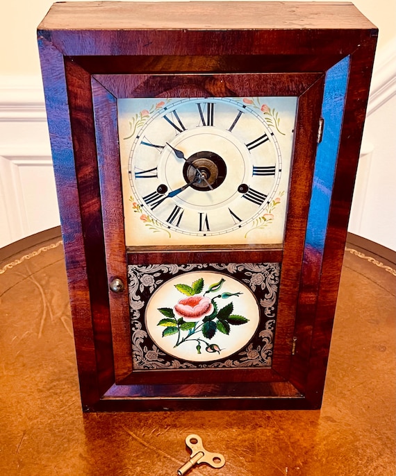 TOMAS CLOCK ヴィンテージ 壁掛け時計 蔵出し TOMAS CLOCK ヴィンテージ 壁掛け時計 蔵出し 1930-40's SETH THOMAS社