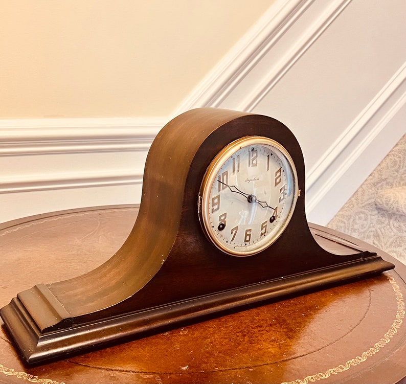 Vintage E.ingraham Tambor Style bim Bam Clock Etsy