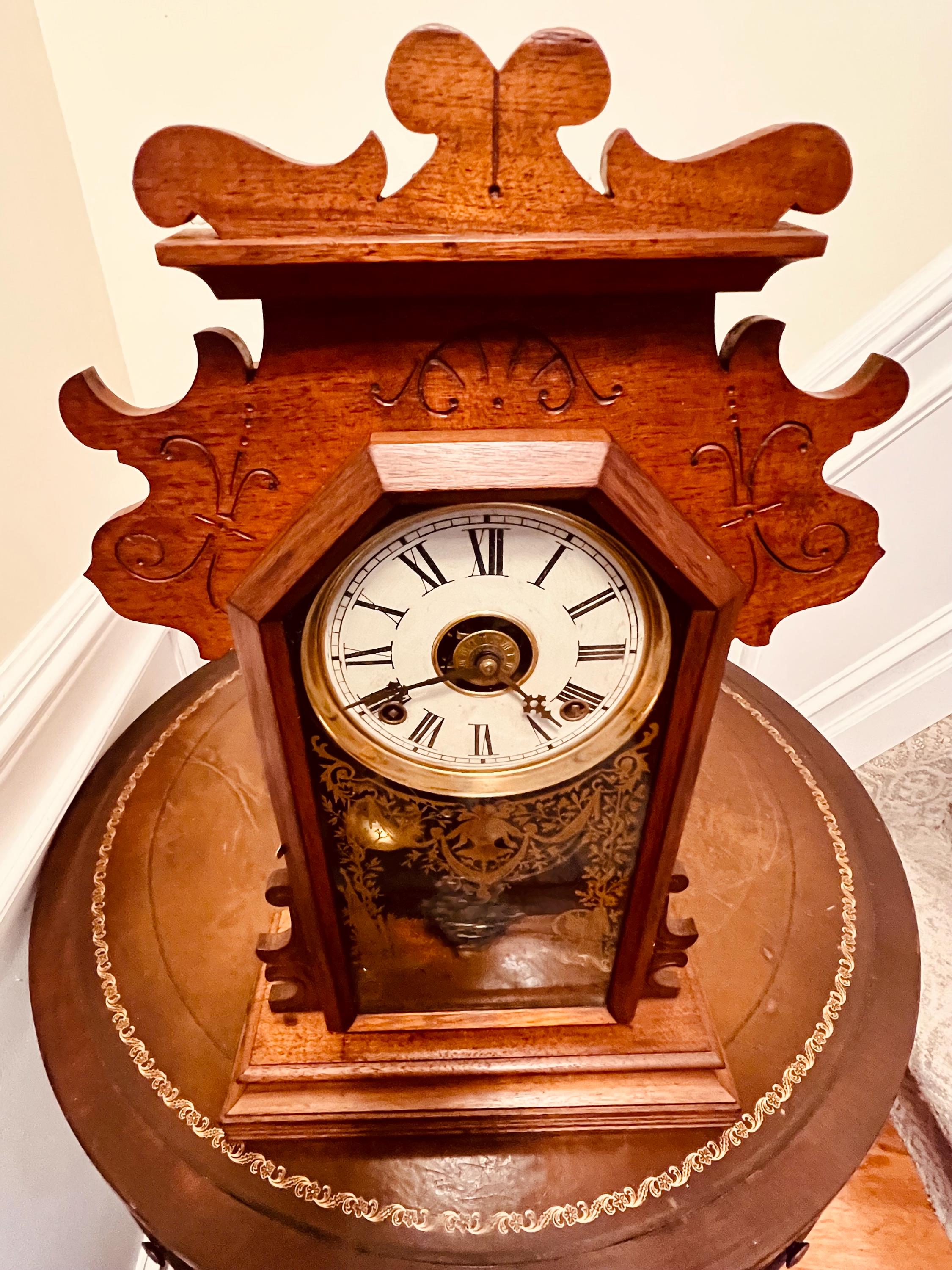 Antique Sessions Gingerbread / Kitchen Clock - Etsy
