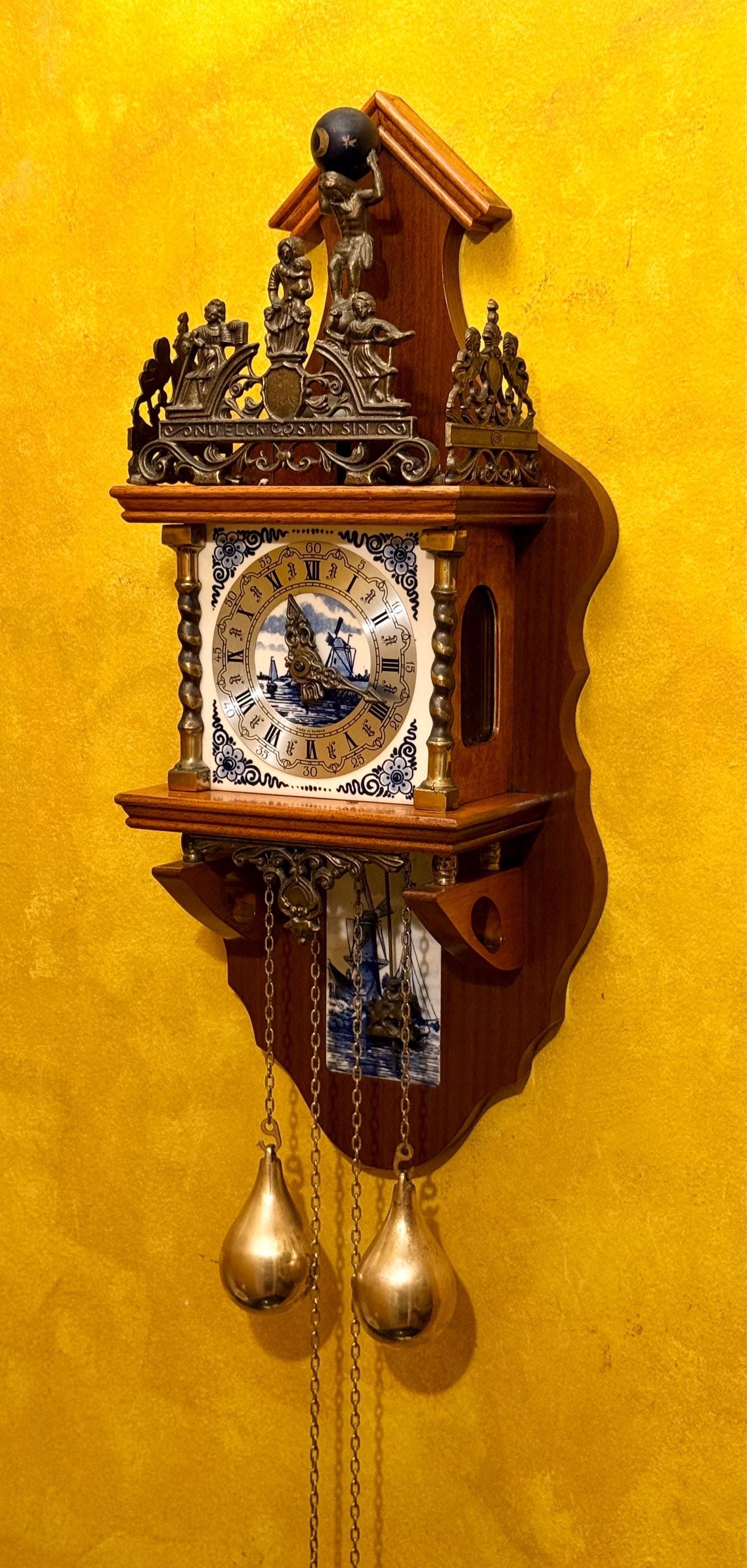 Hermle Wall Clock Vintage - Etsy