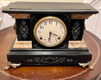 Antique Sessions Mantel Clock