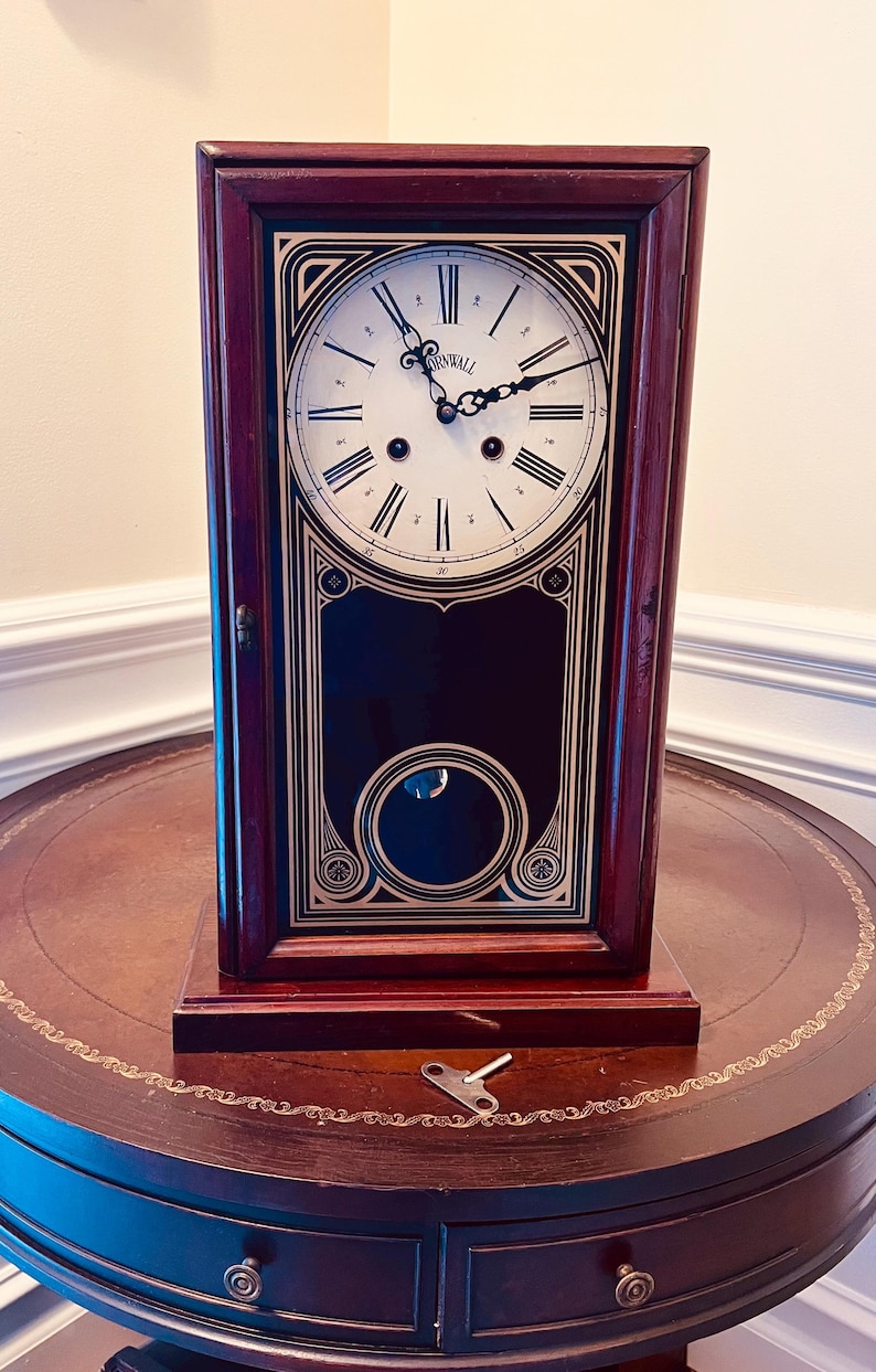 Vintage Cornwall Winding “bim Bam” 7/8 Day Clock - Etsy